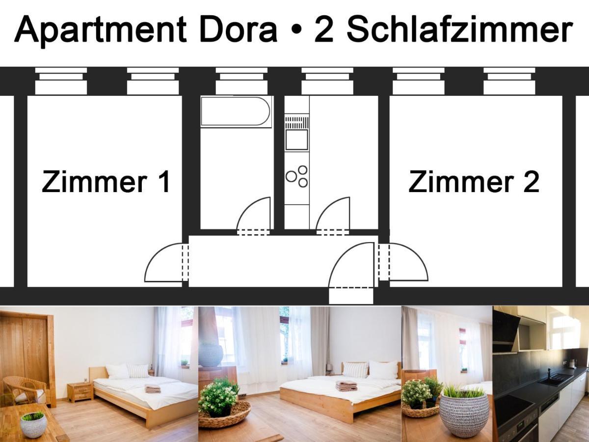 Apartment Dora ケムニッツ エクステリア 写真